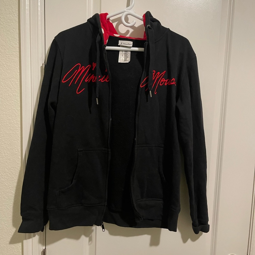 Disney Parks Minnie Mouse zip up